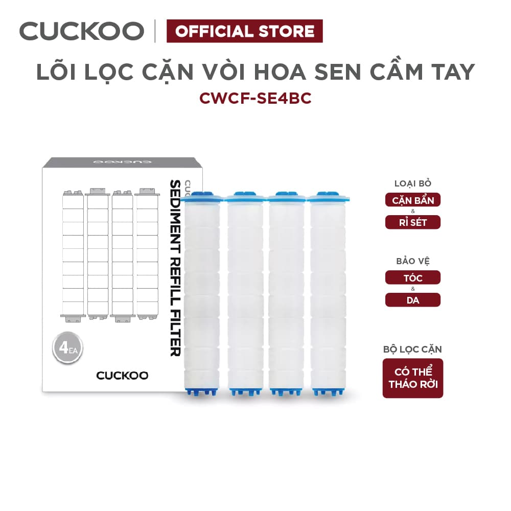 Phụ kiện vòi sen Lõi lọc cặn CWCF SE4BC