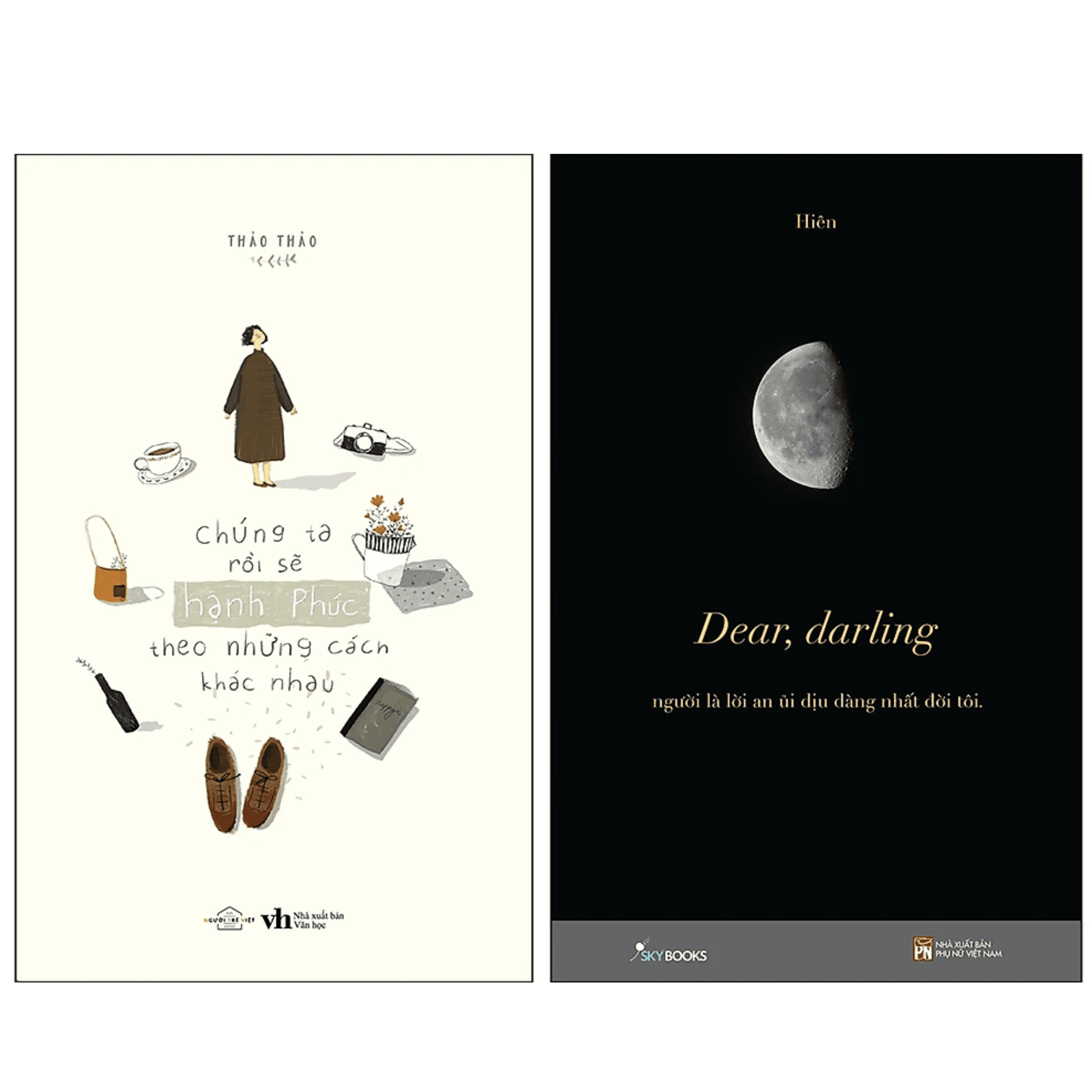 Combo 2Q Chúng Ta Rồi Sẽ Hạnh Phúc Theo Những Cách Khác Nhau Dear Darling Tủ Sách Chữa Lành Tâm Hồn