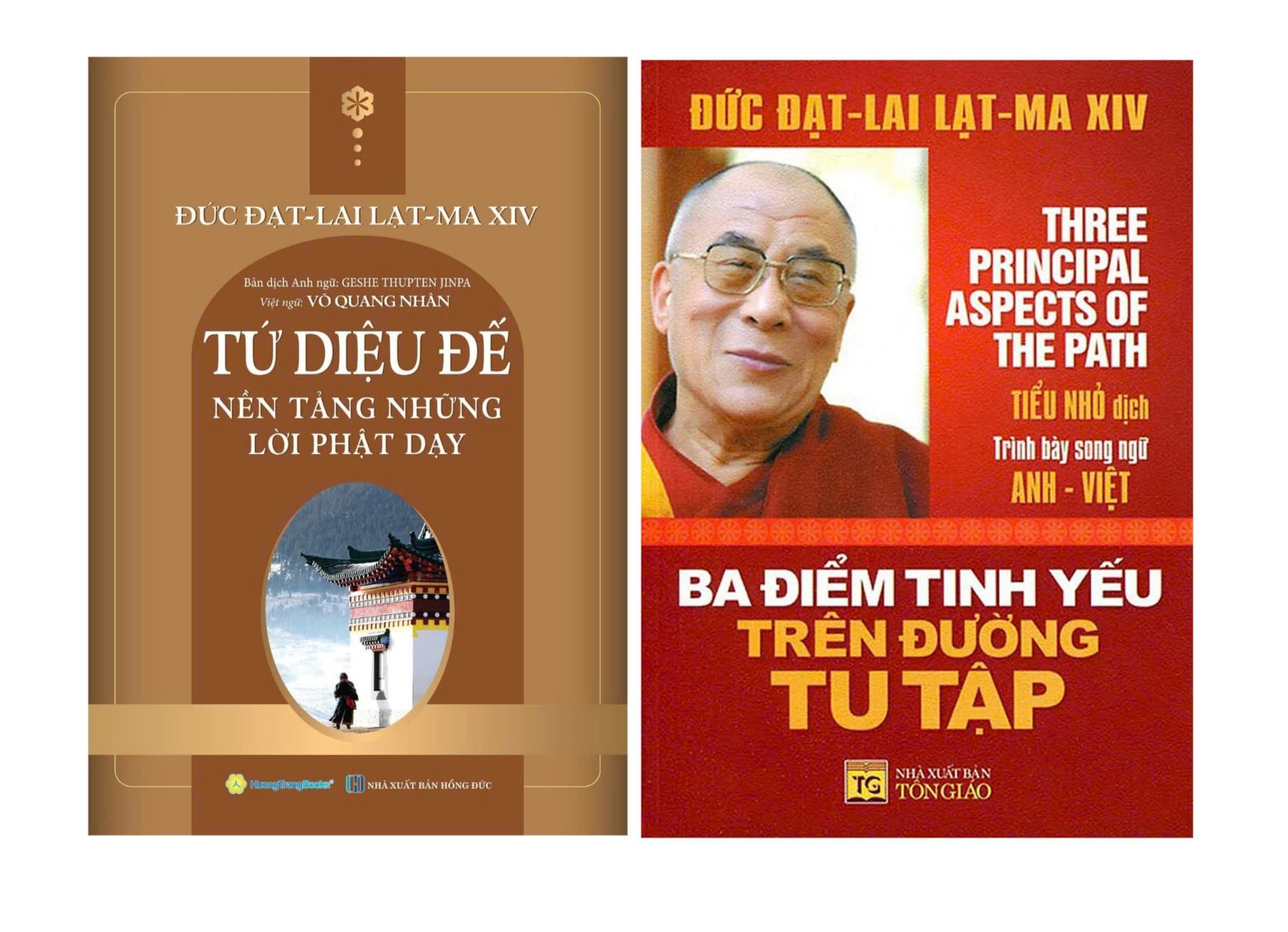 Combo Tứ Diệu Đế Ba Điểm Tinh Yếu Trên Đường Tu Tập Bộ 2 Cuốn