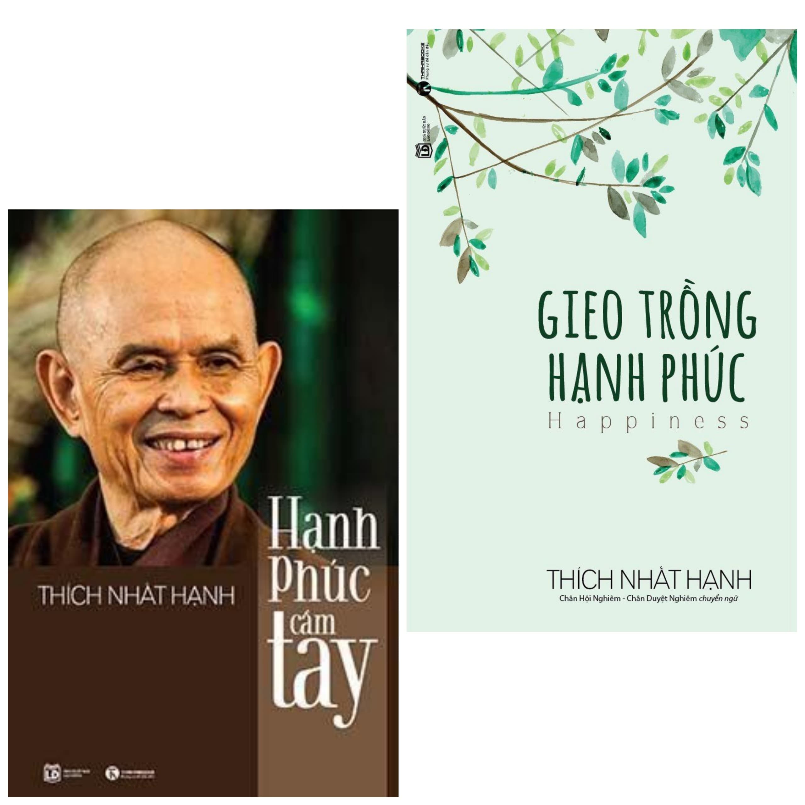 Combo 2 cuốn sách Gieo Trồng Hạnh Phúc Tái Bản Hạnh Phúc Cầm Tay Tái Bản Bộ Sách Tuyệt Vời Để Xậy Dựng Một Cuộc Sống Hạnh Phúc Đích Thực Tặng kèm Bookmark Happy Life