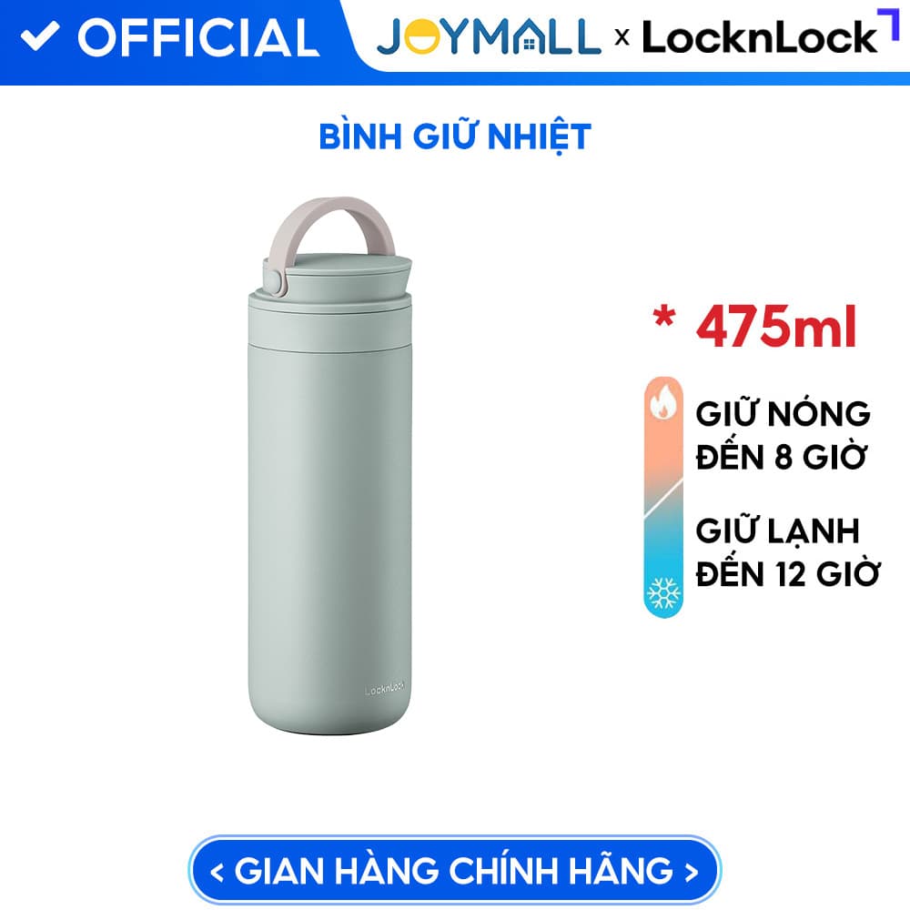Bình giữ nhiệt LocknLock Metro Two Way LHC4274MIT 475ml Mint