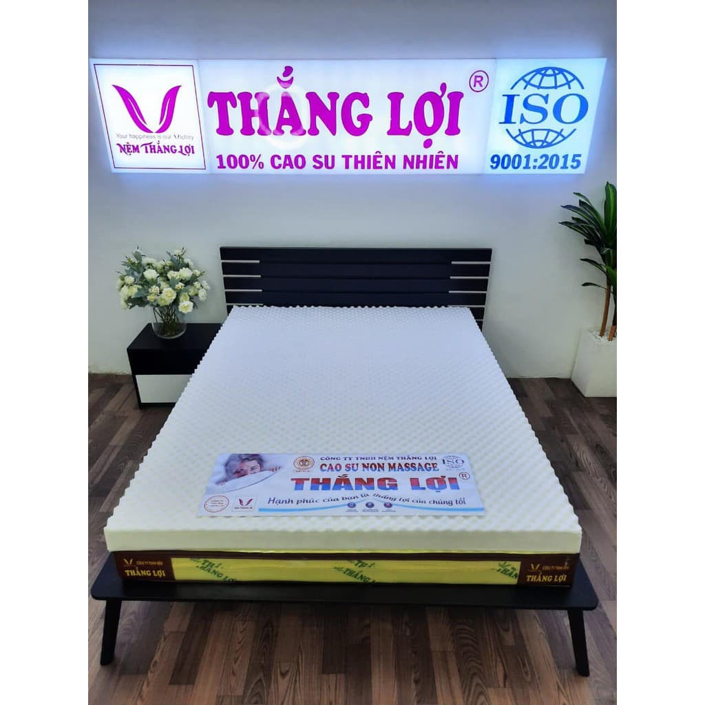 Nệm Cao Su Non Massage Thắng Lợi Đủ Size 1m6x2mx20cm