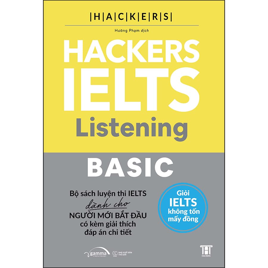 Sách Hackers IELTS Basic Listening