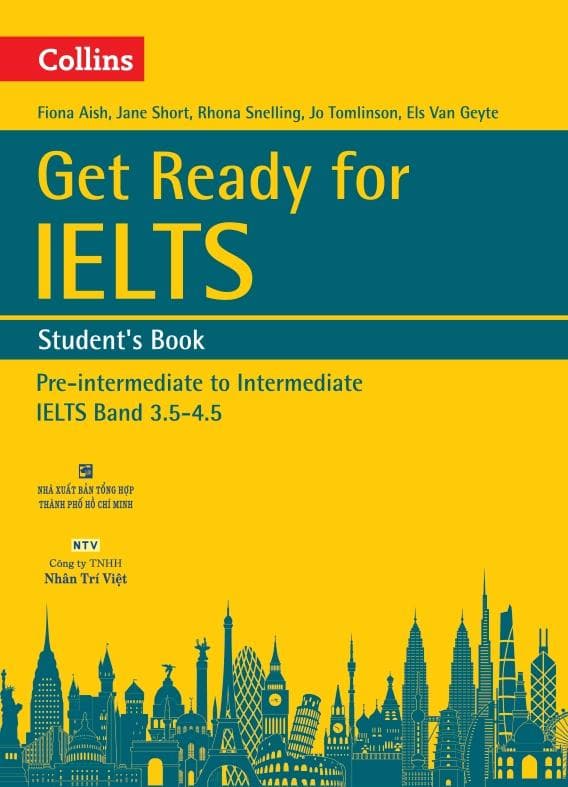 Sách Collins Get Ready For Ielts Students Book Kèm file MP3