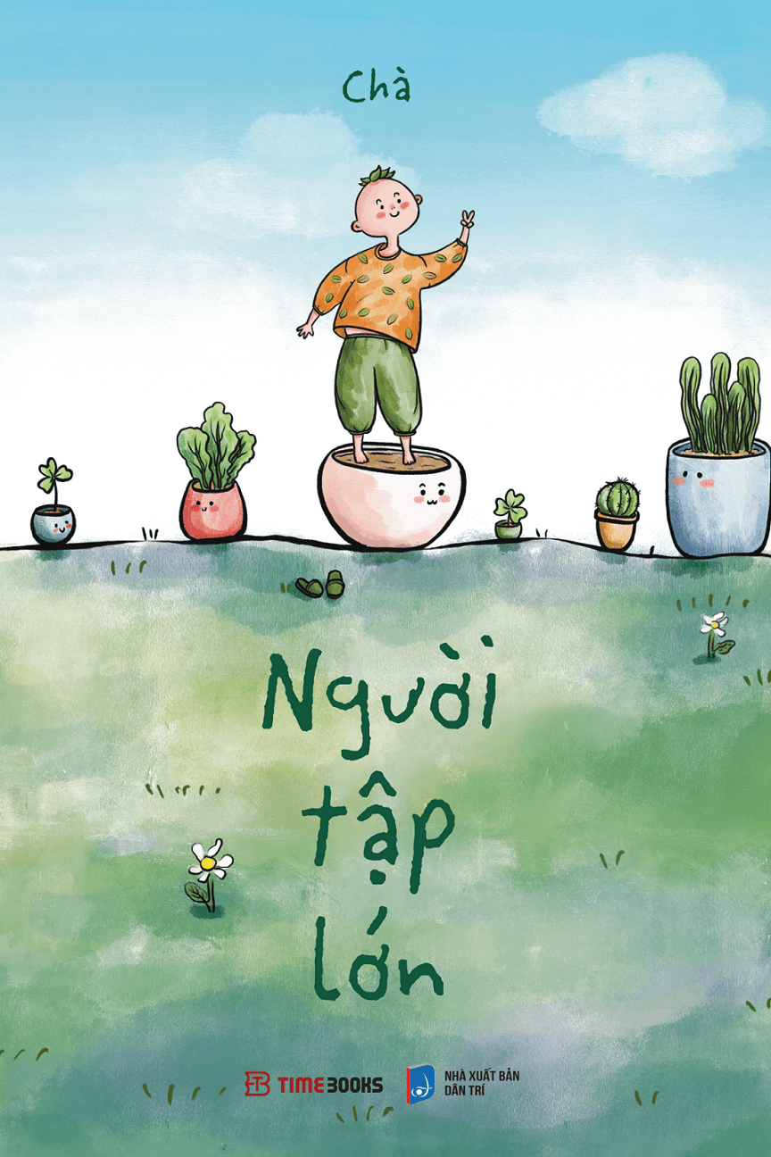 Người Tập Lớn Chà Bìa xanh
