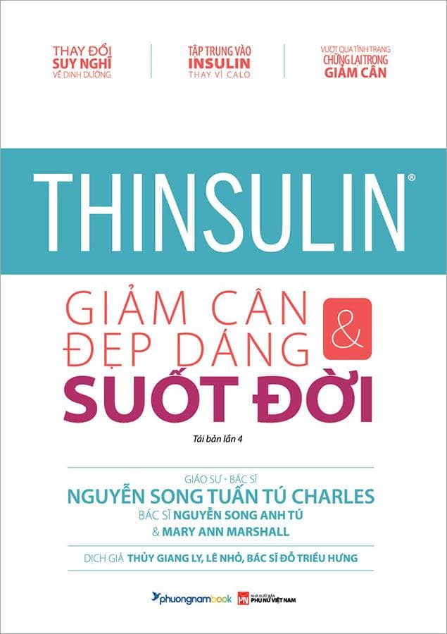 Sách Thinsulin Giảm Cân & Đẹp Dáng Suốt Đời Tái bản năm 2020