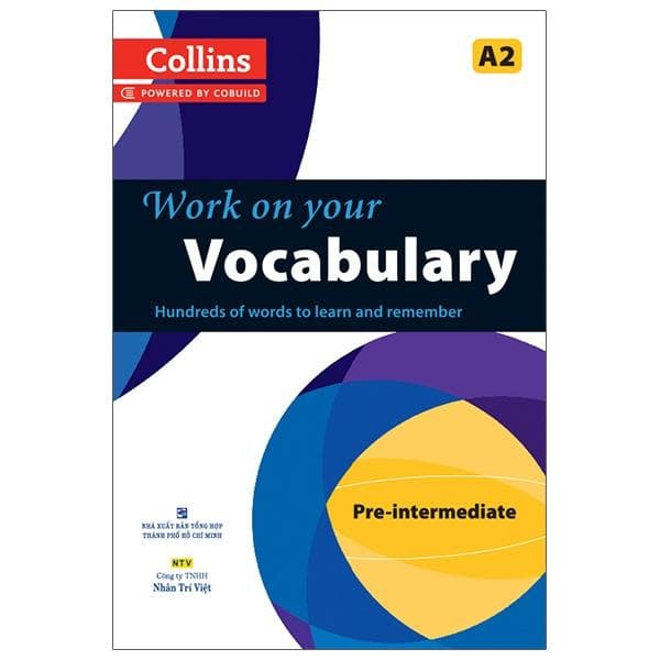 Sách Work On Your Vocabulary A2 Pre Intermediate Tái Bản