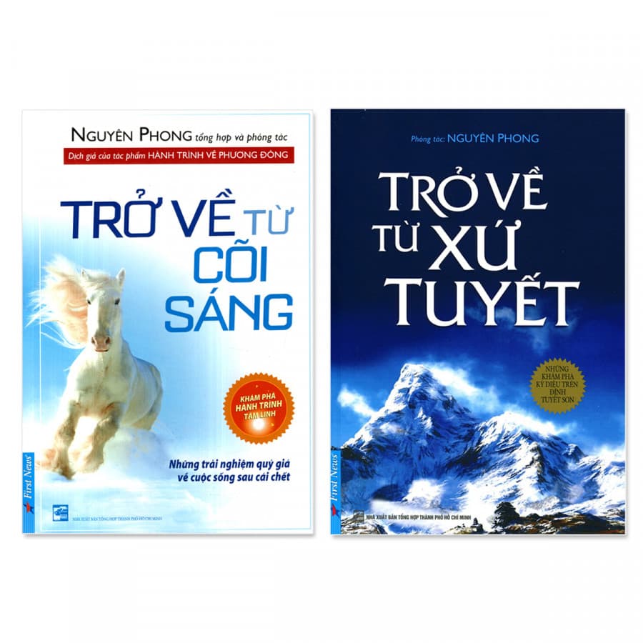 Combo 2 cuốn Trở Về Từ Cõi Sáng Trở Về Từ Xứ Tuyết