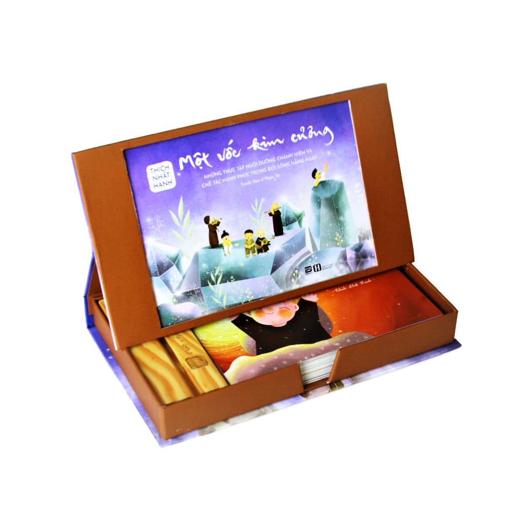 MỘT VỐC KIM CƯƠNG PHIÊN BẢN HỘP CAO CẤP Hộp màu nâu
