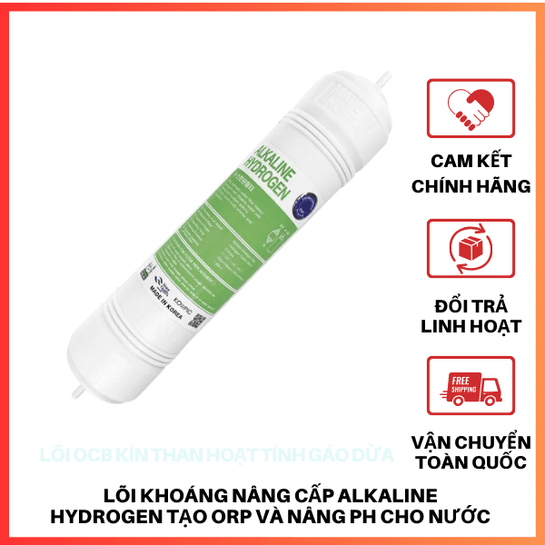 Lõi Khoáng Nâng Cấp HYDROGEN ALKALINE Đại Việt Hổ Trợ Giảm Sự Oxi Hóa Xuất Xứ Hàn Quốc