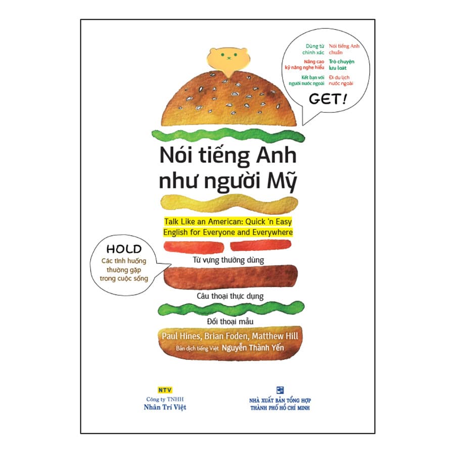 Sách Nói Tiếng Anh Như Người Mỹ Kèm 1 Đĩa CD