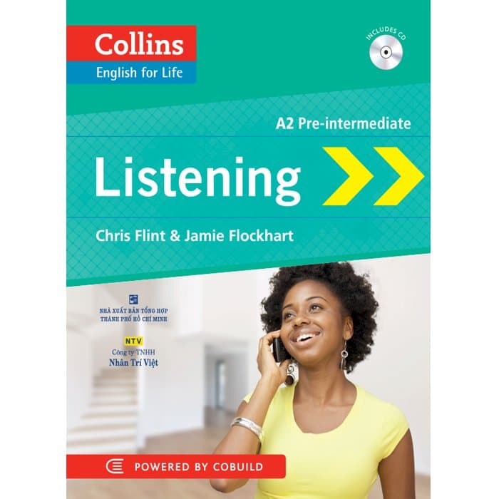 Sách Collins Listening A2 Pre Intermediate Tái Bản