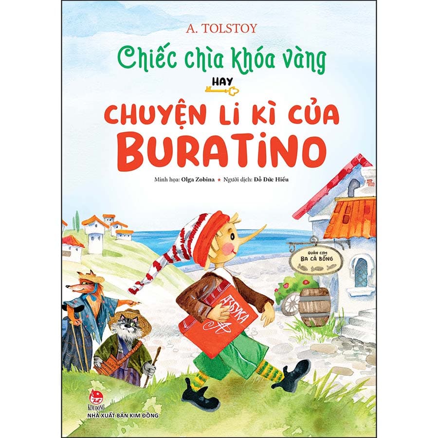 Sách Chiếc Chìa Khóa Vàng Hay Chuyện Li Kì Của Buratino
