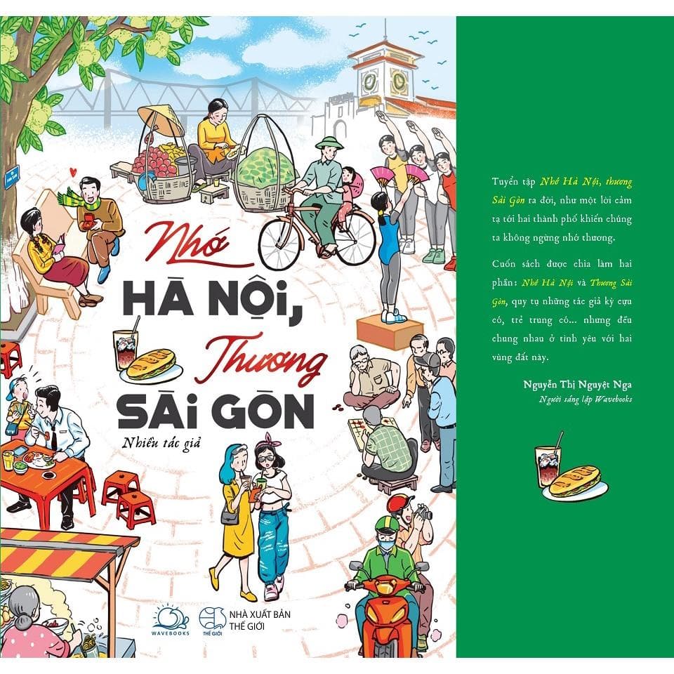 Sách Nhớ Hà Nội Thương Sài Gòn