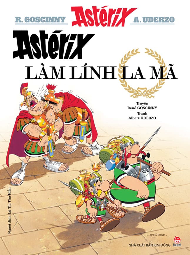 Sách Astérix Astérix Làm Lính La Mã