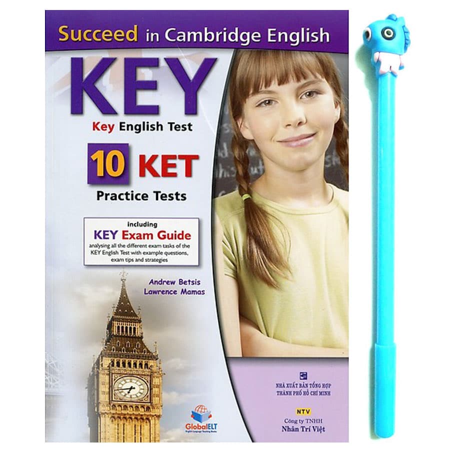 Succeed in KET 10 Practice Tests Kèm 01 Đĩa MP3 Tặng Kèm Bút