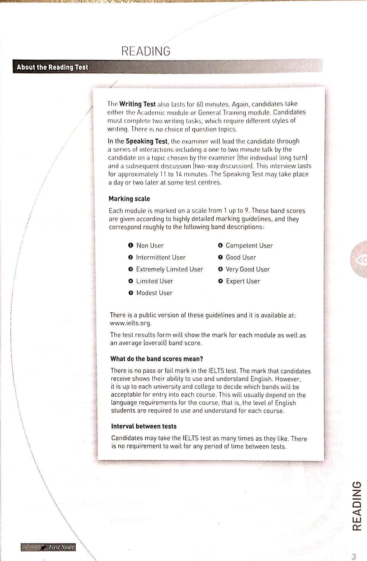 Sách IELTS Skills Reading &Writing Book Two