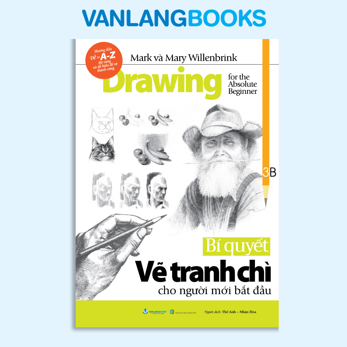 Sách Bí Quyết Vẽ Tranh Chì Cho Người Mới Bắt Đầu