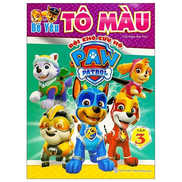 Bé Yêu Tô Màu Đội Chó Cứu Hộ Paw Patrol Tập 3