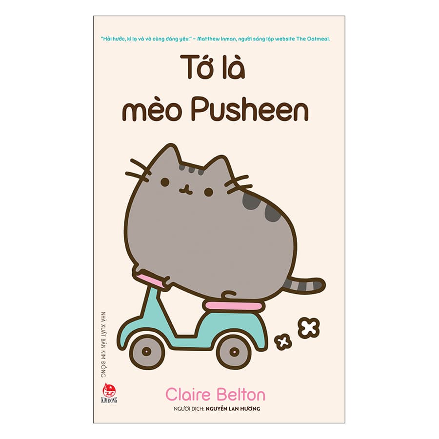 Sách Tớ Là Mèo Pusheen Tái Bản 2019