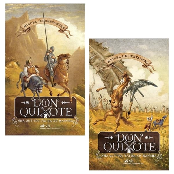 Combo Don Quixote Nhà Quý Tộc Tài Ba Xứ Mancha Tập 1 Và 2 Bộ 2 Tập