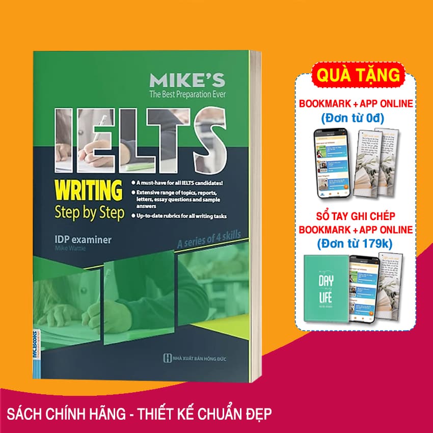 Ielts Writing Step By Step Tặng Bookmark PL