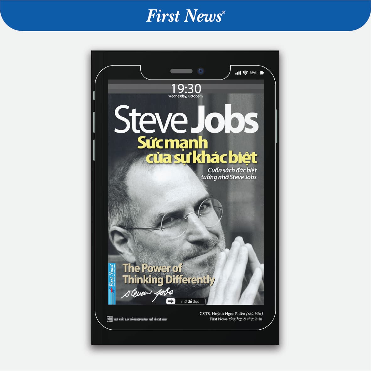 Sách Steve Jobs Sức Mạnh Của Sự Khác Biệt Tái Bản