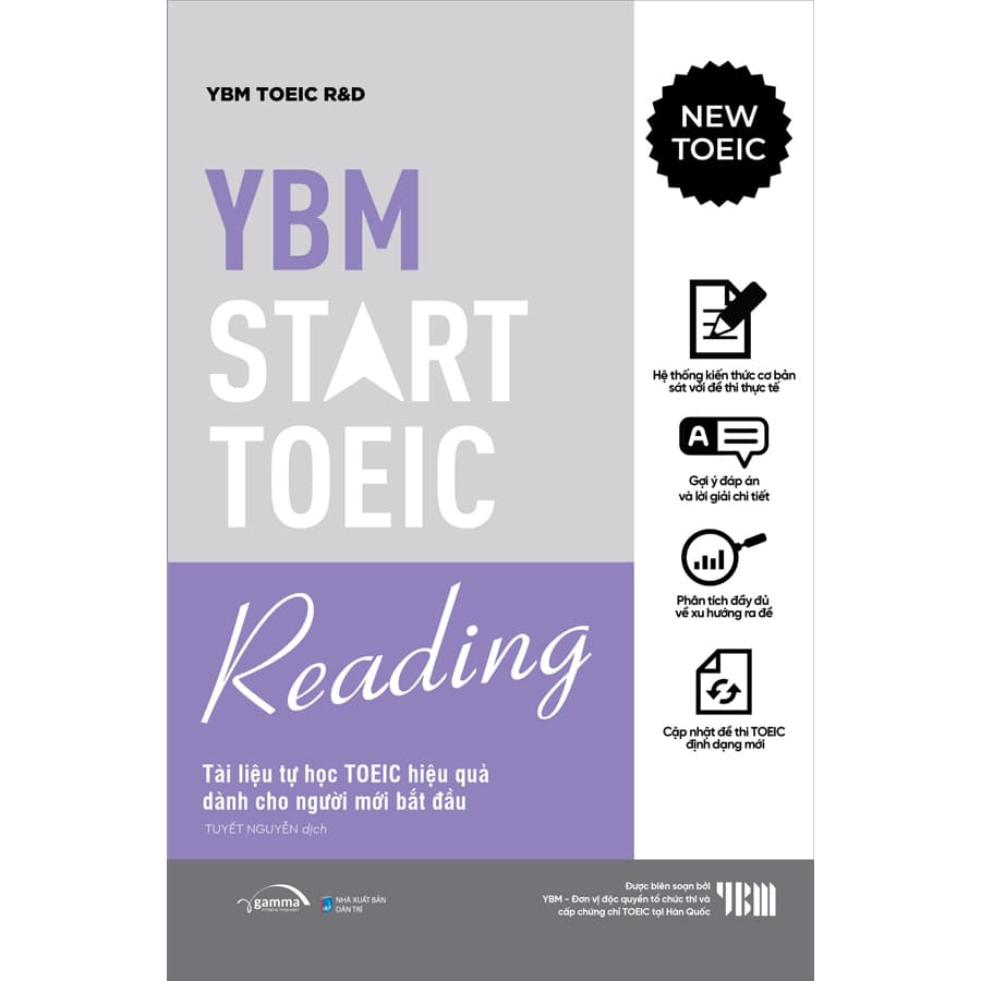 Sách YBM Start Toeic Reading