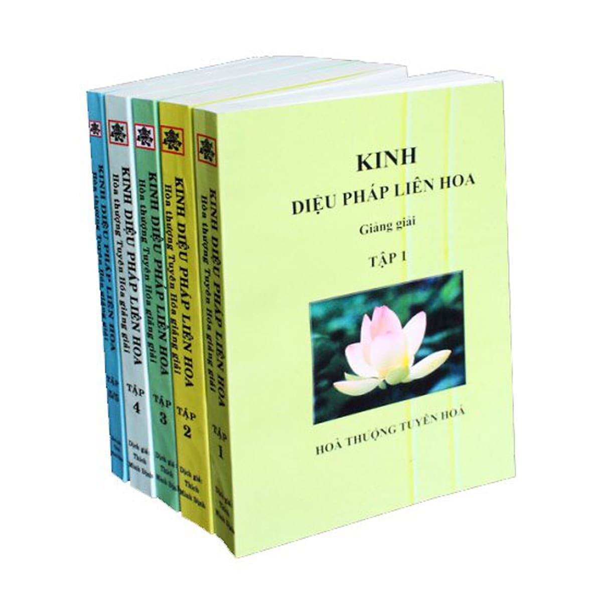 Kinh Diệu Pháp Liên Hoa Giảng Giải Trọn Bộ 5 Cuốn