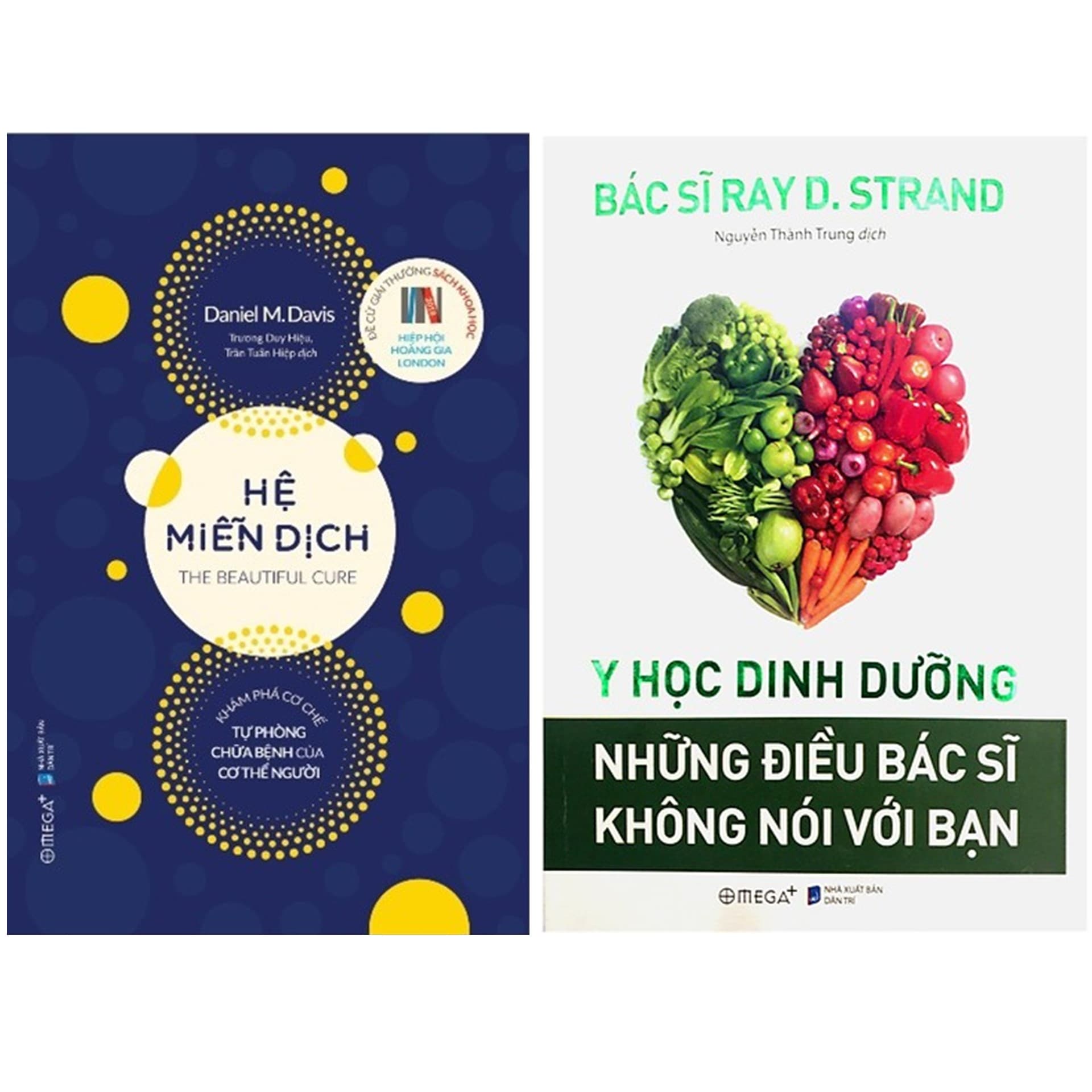 Combo Sách Hệ Miễn Dịch Khám Phá Cơ Chế Tự Phòng Chữa Bệnh Của Cơ Thể Người Y Học Dinh Dưỡng Những Điều Bác Sĩ Không Nói Với Bạn