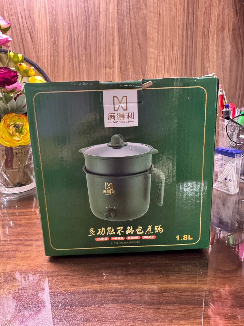 Nồi nấu mini đa năng Loại 1 8L GS0095 MÀU NGẪU NHIÊN