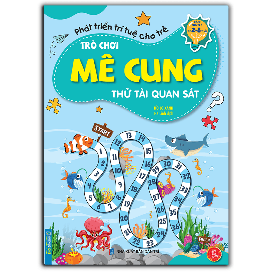 Trò Chơi Mê Cung Thử Tài Quan Sát Sách Bản Quyền 2 8 Tuổi
