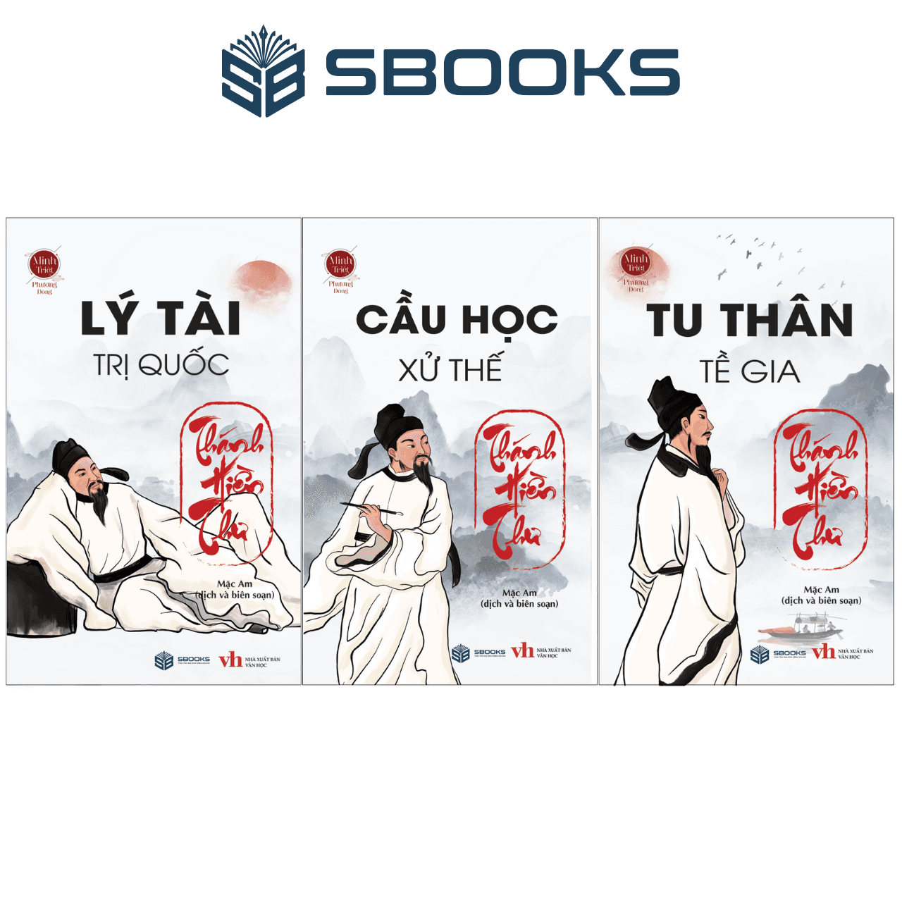 Thánh Hiền Thư Cầu Học Lý Tài Thu Thân Sbooks Combo 3
