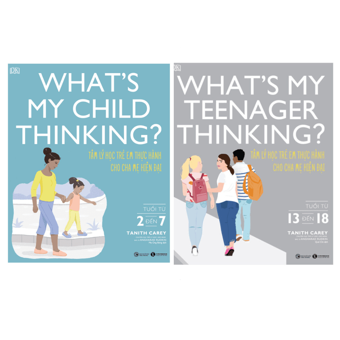 Sách Combo 2 Cuốn Whats My Child Thinking Tâm Lý Học Trẻ Em Thực Hành Cho Cha Mẹ Hiện Đại