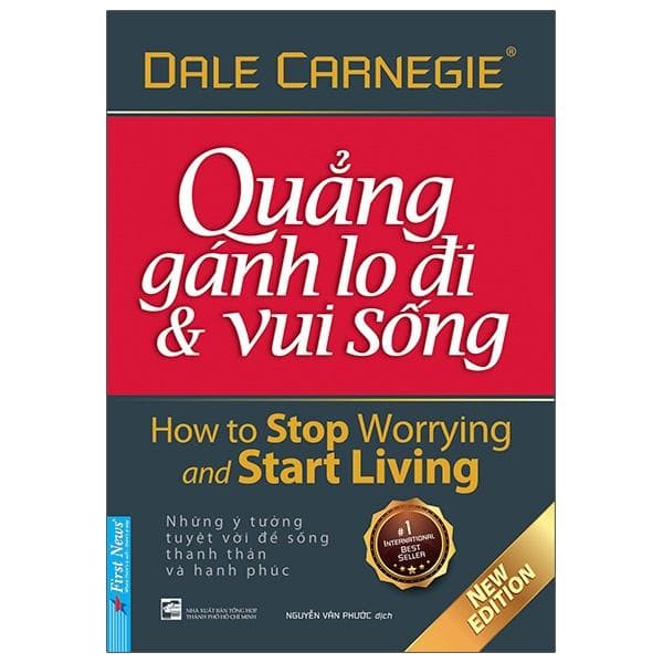 Sách Quẳng Gánh Lo Đi &Vui Sống Tái Bản