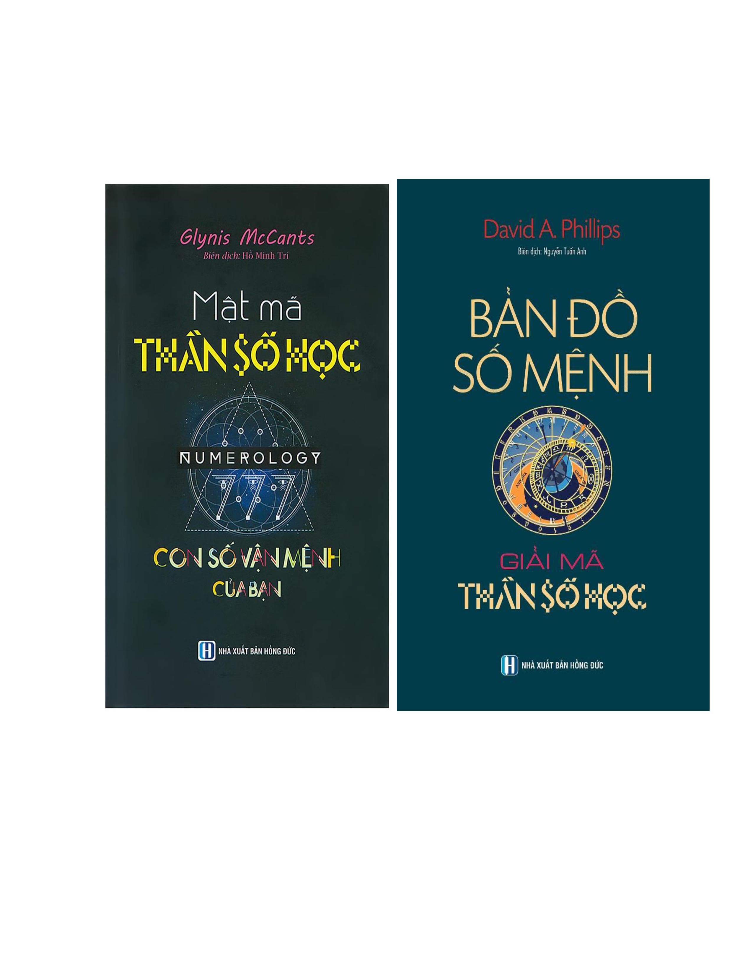 Mật Mã Thần Số Học Bản Đồ Số Mệnh Giải Mã Thần Số Học bộ 2 cuốn