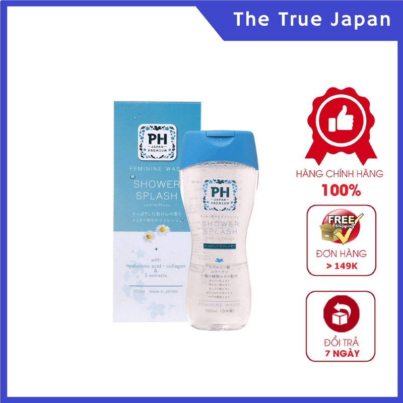 Dung dịch vệ sinh phụ nữ PH Care 150ml Nhập khẩu Hương hoa cỏ tổng hợp