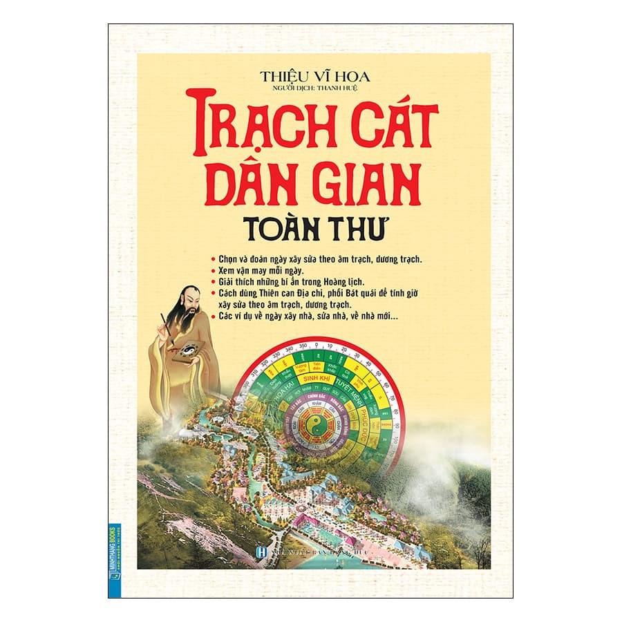 Sách Trạch Cát Dân Gian Toàn Thư Bìa Cứng