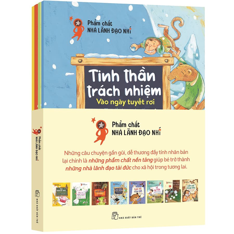 Combo Phẩm Chất Nhà Lãnh Đạo Nhí 8 Cuốn