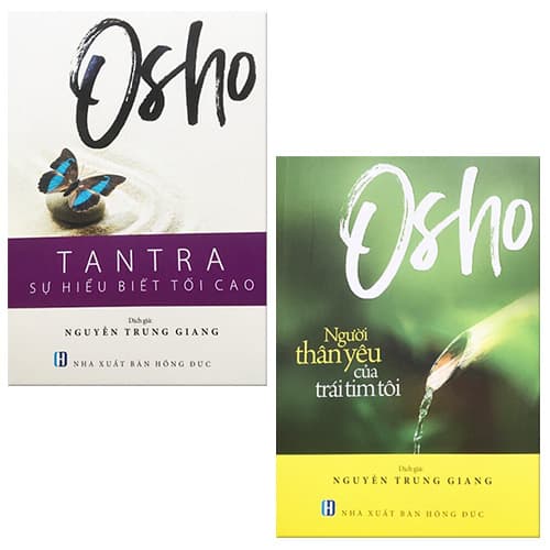 Bộ 2 Cuốn Sách Của Osho Tantra Sự Hiểu Biết Tối Cao Người Thân Yêu Của Trái Tim Tôi