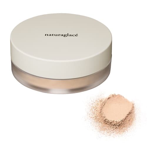 Phấn phủ hữu cơ chống nắng dạng bột naturaglacé LOOSE POWDER 02 Màu da tự nhiên