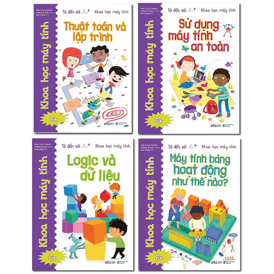 Combo Bộ 4 Cuốn Tớ Đến Với Khoa Học Máy Tính