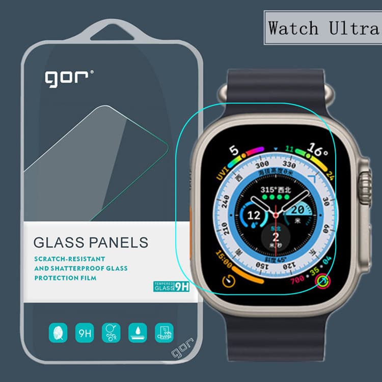 Dán cường lực GOR dành cho Apple Watch Ultra Bộ 3 Miếng