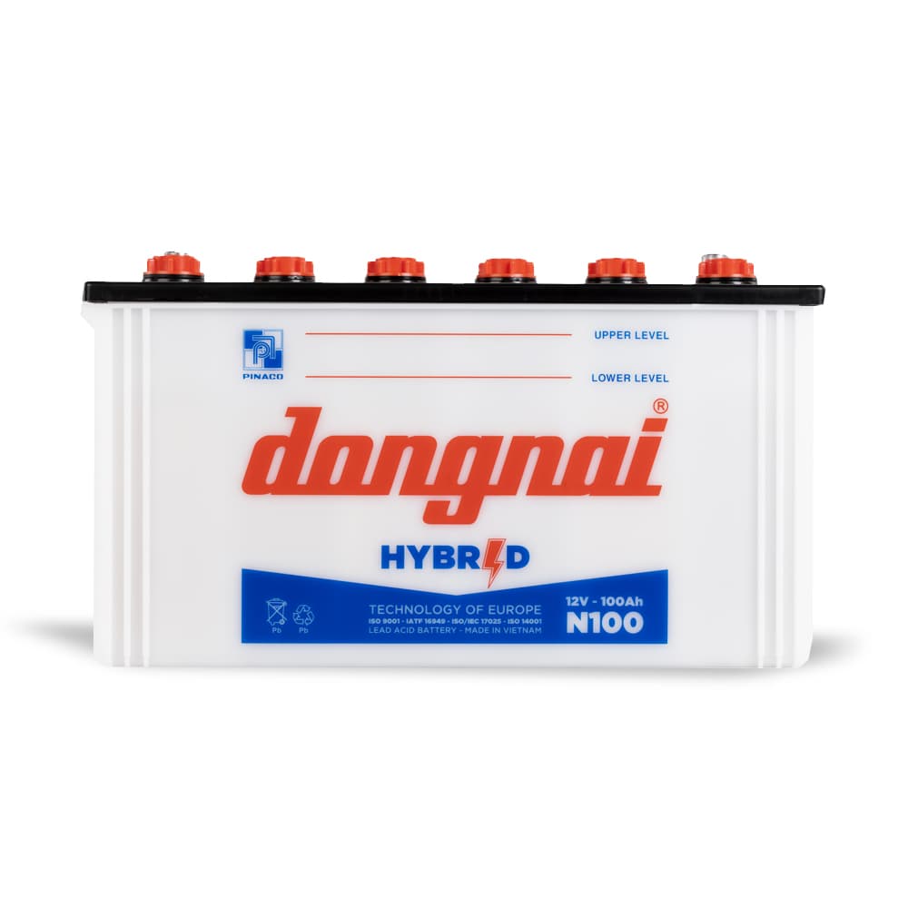 Ắc quy Hybrid Đồng Nai N100 12V 100Ah