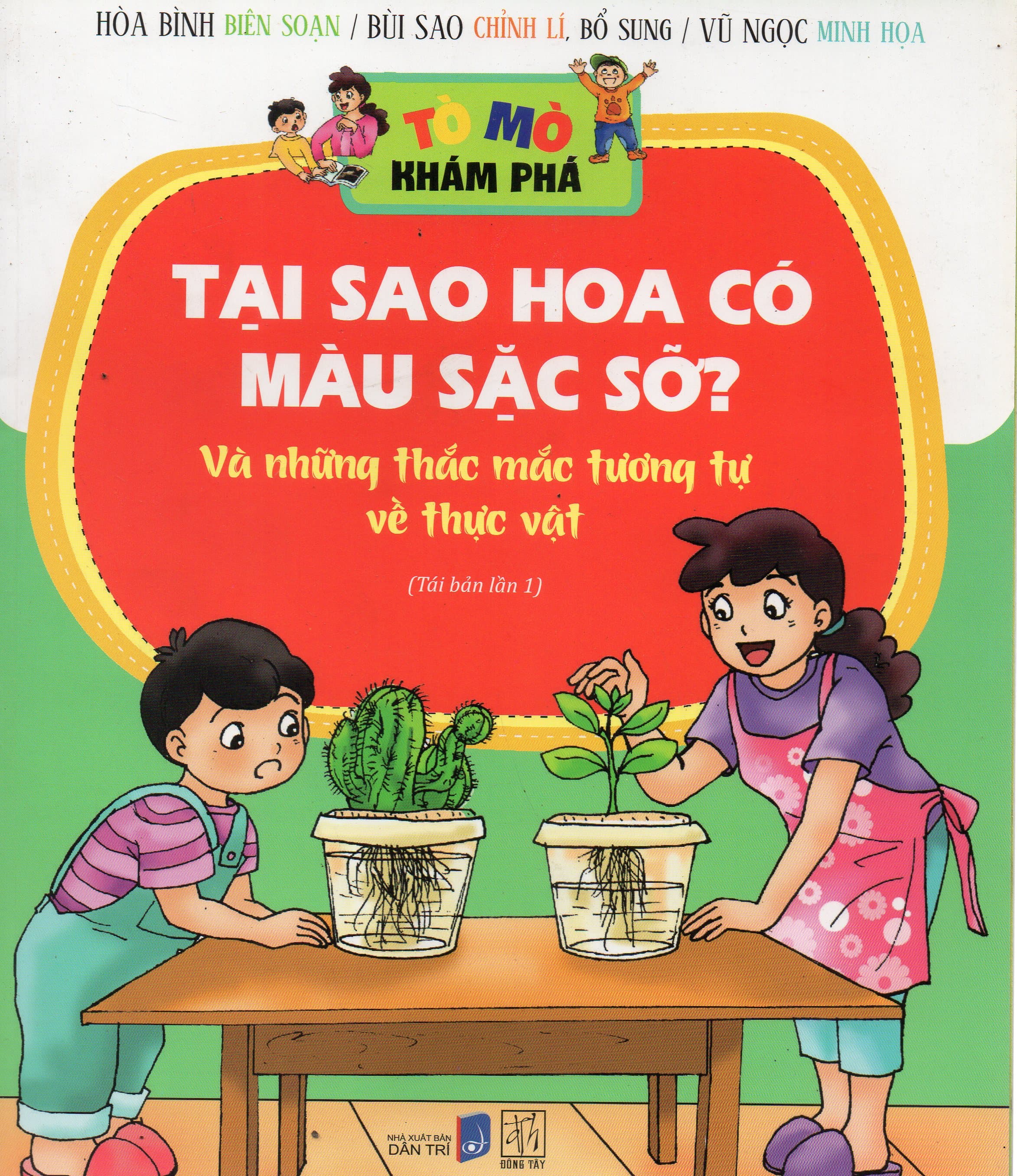 Tò mò khám phá Tại sao hoa có màu sắc sặc sỡ Tranh màu