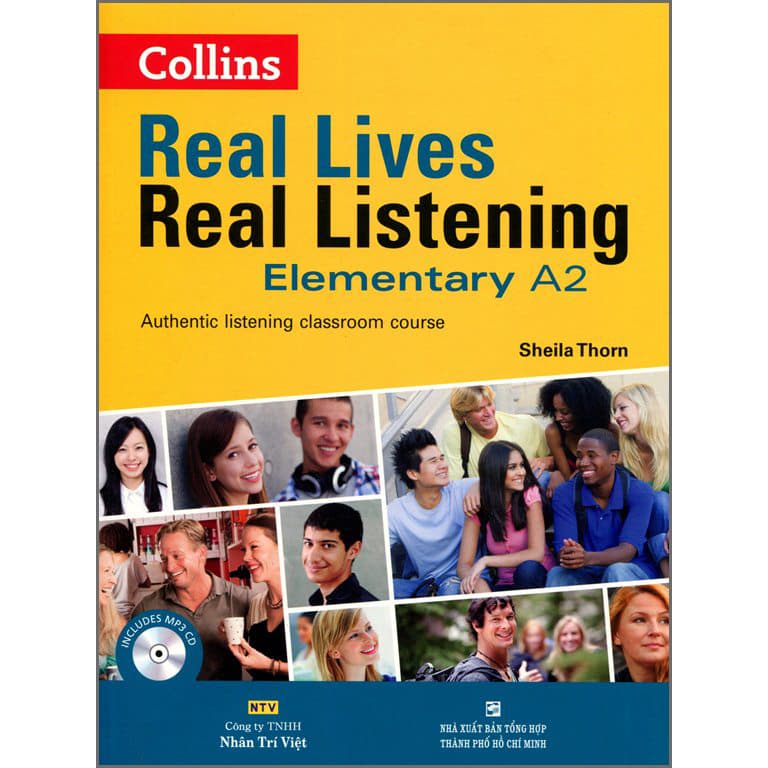 Sách Real Lives Real Listening Elementary A2 Kèm CD