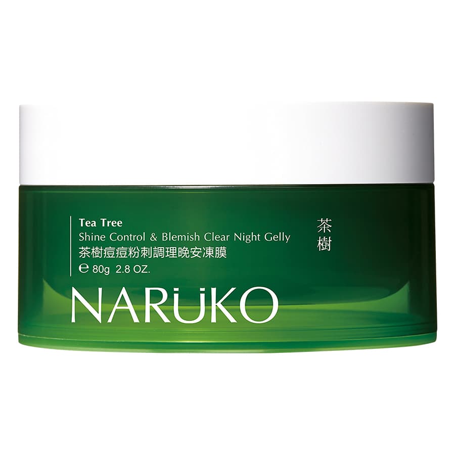 Mặt Nạ Ngủ Kiềm Dầu Kiểm Soát Mụn Naruko Trà Tràm Ea Tree Shine Control Blemish Clear Night Gelly 80g