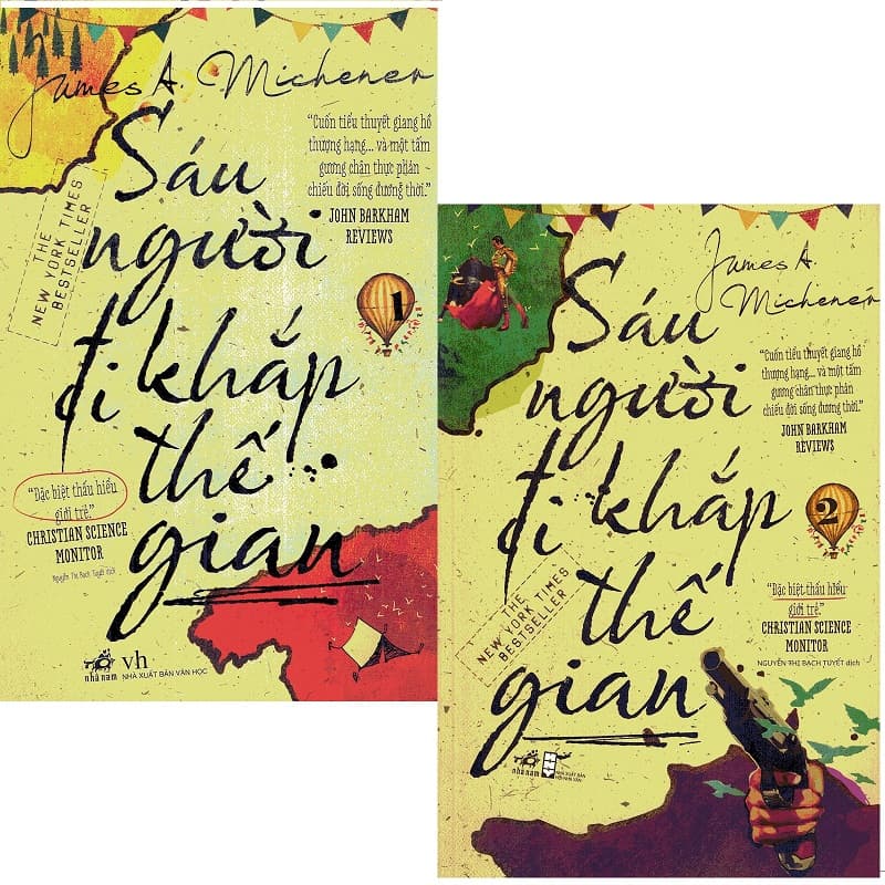 Sáu Người Đi Khắp Thế Gian Trọn bộ 2 Tập Tái Bản