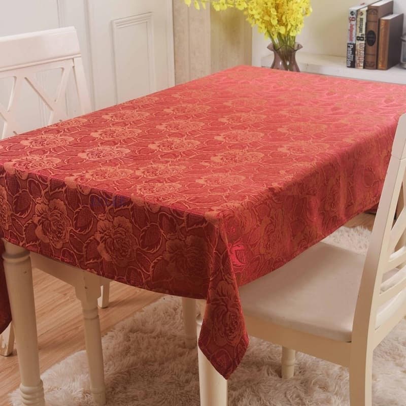 Khăn Trải Bàn PAULEE WB 601 150 x 120 cm Đỏ