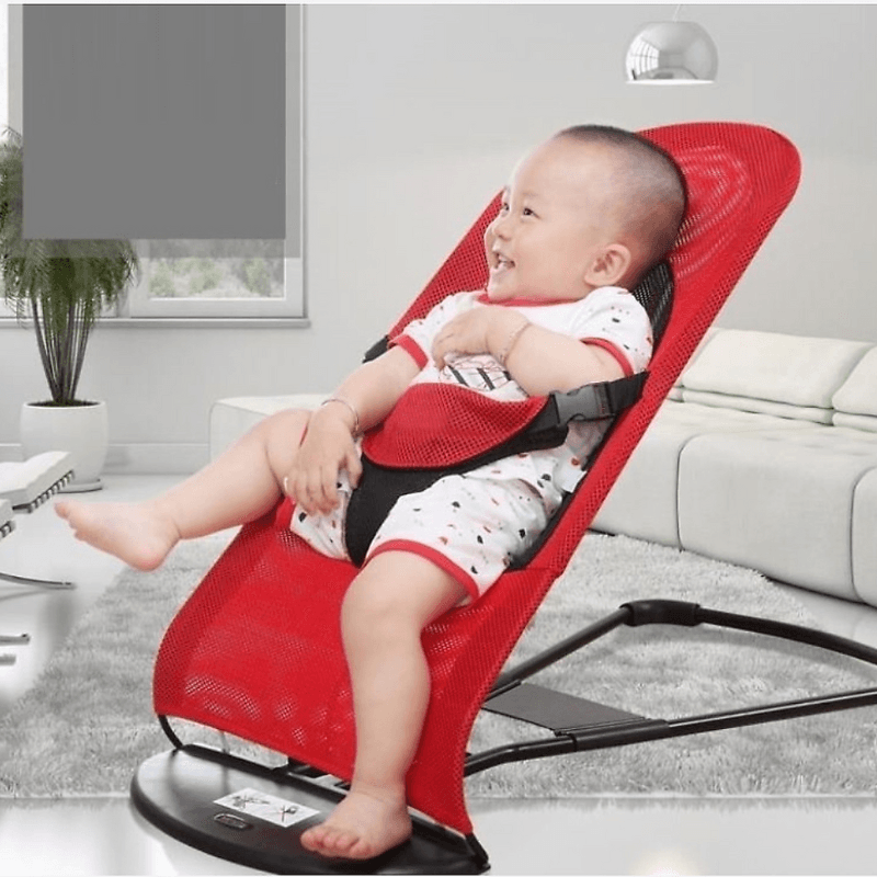 Ghế nhún cho bé VINANOI ghế rung đa năng cho bé có đồ chơi giúp bé tự lập phát triển giác quan